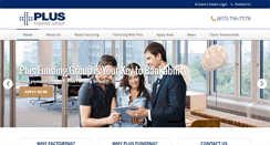 Desktop Screenshot of plusfundinggroup.com