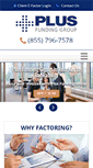 Mobile Screenshot of plusfundinggroup.com